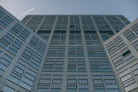 Office windows and sky thumbnail