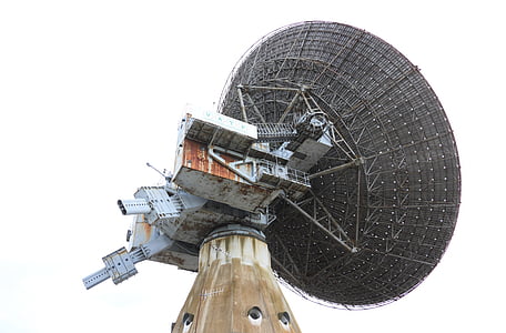 low-angle photography of satellite thumbnail