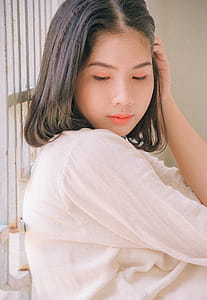 Woman in White Top thumbnail