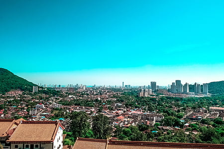 aerial photo of city thumbnail