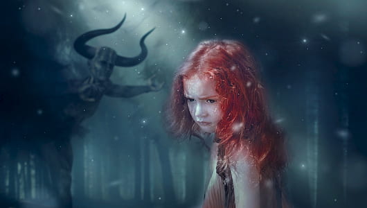 girl with red hair thumbnail
