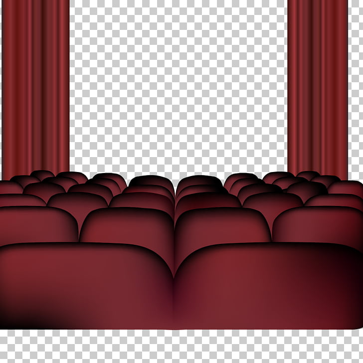 Theatre Cinema Seat Luxury Theater Seat Material Png Clipart