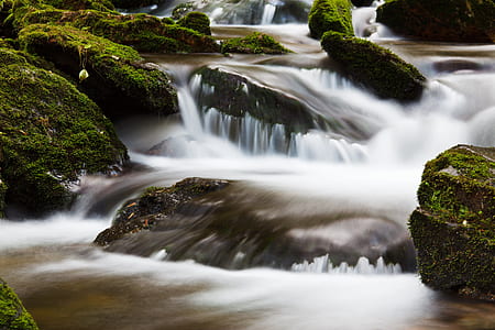 time lapse photo of waterfalls thumbnail