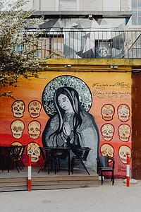 The hipster cafes, design studios and shops of the LX Factory creative quarter, Lisbon, Portugal thumbnail