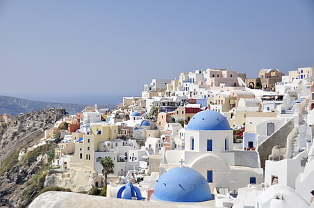 Santorini, Greece during daytime thumbnail