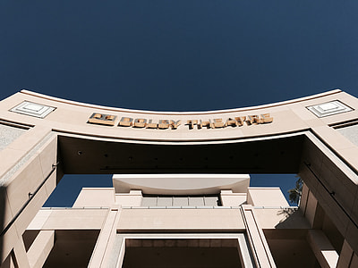 low-angle photo of Dolby Theater arch during daytime thumbnail
