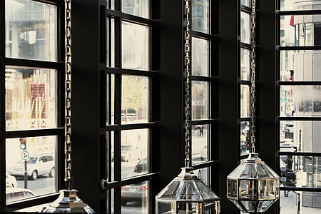 three gray stainless steel pendant lights thumbnail