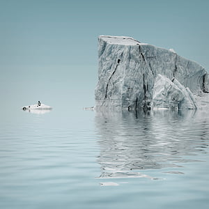 penguins on ice berg thumbnail