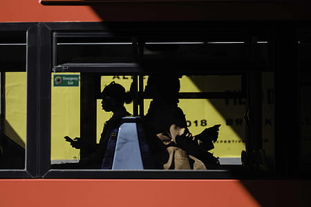 woman standing inside the bus thumbnail