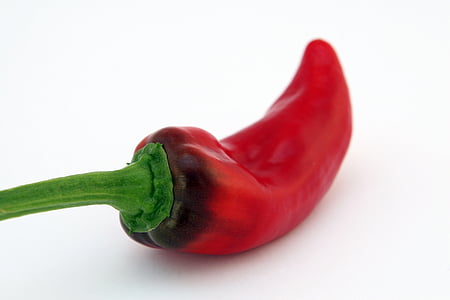red chili on white surface thumbnail