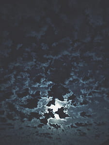Moon Surrounded By Clouds thumbnail