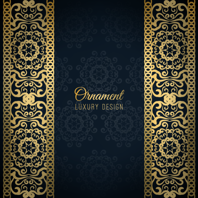 Blue luxury mandala design background eps file