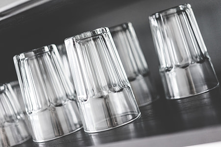 Drinking Glasses in Kitchen Shelf thumbnail