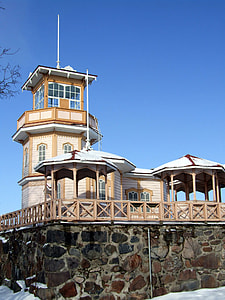 Old observatory in Linnansaari, Finland thumbnail