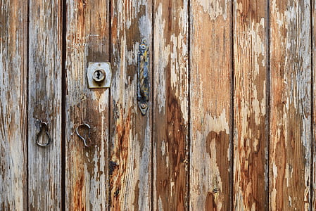 brown wooden board gates thumbnail
