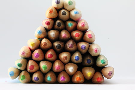 assorted-color pencils pile thumbnail