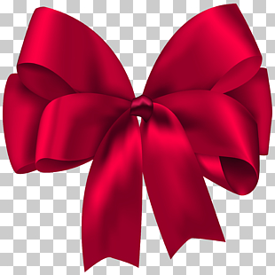 Ribbon Gift , Gift Bow Ribbon , red bow illustration PNG clipart
