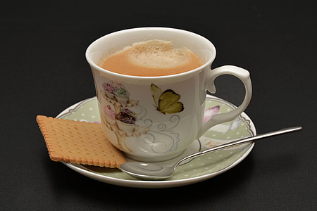 mug of coffee on saucer thumbnail