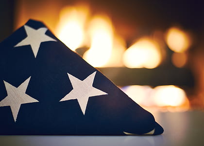 folded American flag thumbnail