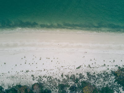 sea, bird's eye view, nature, beach thumbnail