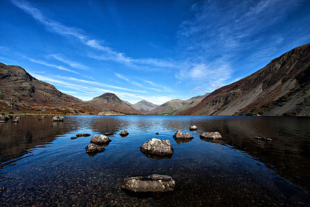 Wastwater in the Lake District, Cumbria, England thumbnail
