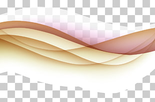 Dynamic fashion curve lines background material, 3D waves PNG clipart