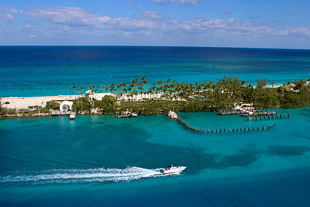 aerial view of beach resort thumbnail