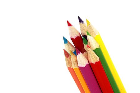 closeup photo of color pencils thumbnail