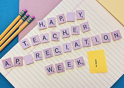 letters reading happy teacher appreciation week thumbnail