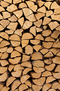 closeup photography of pile of fire woods thumbnail