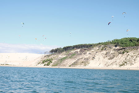 photography of rock formation beside body of water at daytime thumbnail