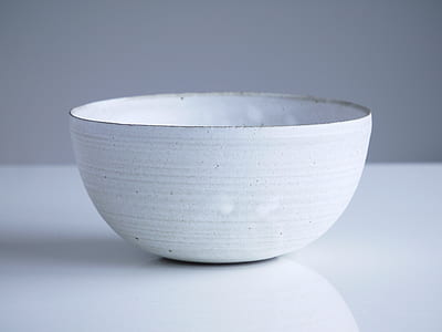 white bowl on white panel thumbnail
