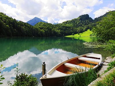 landscape photography of lake thumbnail