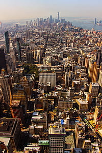 aerial photography of New York at daytime thumbnail