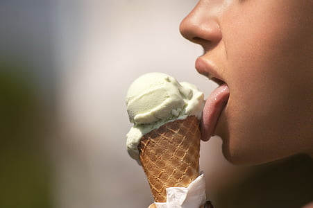 person licking ice cream thumbnail