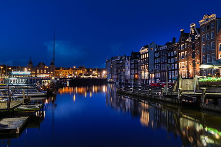 buildings near body of water thumbnail