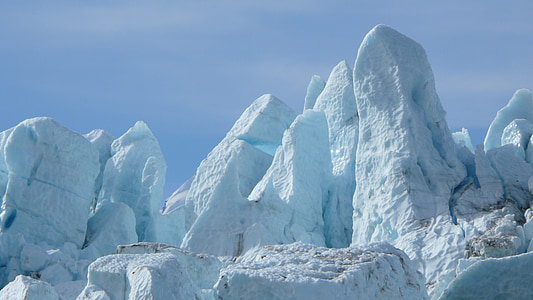 white rock formation under white sky thumbnail