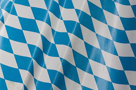blue and white argyle-pattern surface thumbnail
