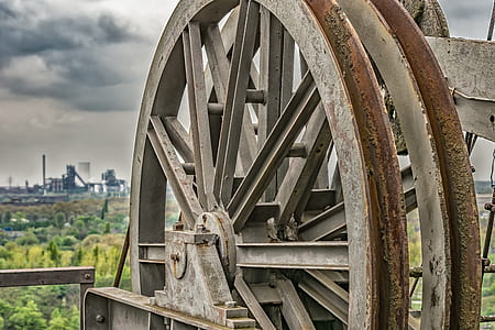 brown steel industrial machine thumbnail
