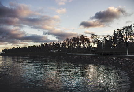 landscape, nature, sky, sunset thumbnail
