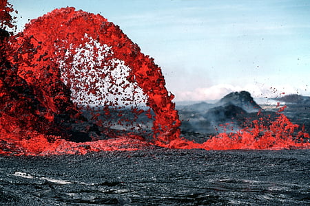lava flowing during daytime thumbnail