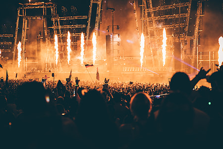 Fire in the crowd. thumbnail