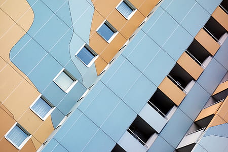 blue and brown concrete building thumbnail