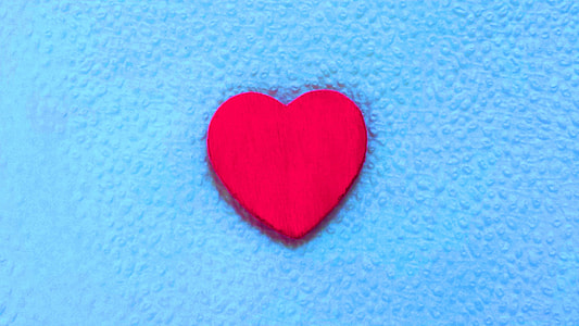red heart on blue liquid thumbnail