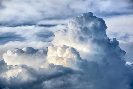 white clouds during daytime thumbnail
