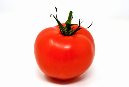 red cherry tomato on white surface thumbnail