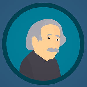 Illustration of Albert Einstein. thumbnail