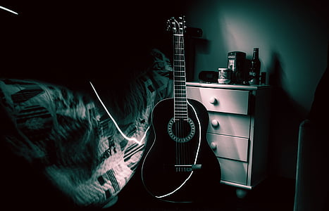 black classical guitar thumbnail