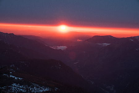 mountain during dawn thumbnail