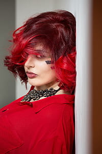 hair, models, girl, portrait, trick, hair salons thumbnail